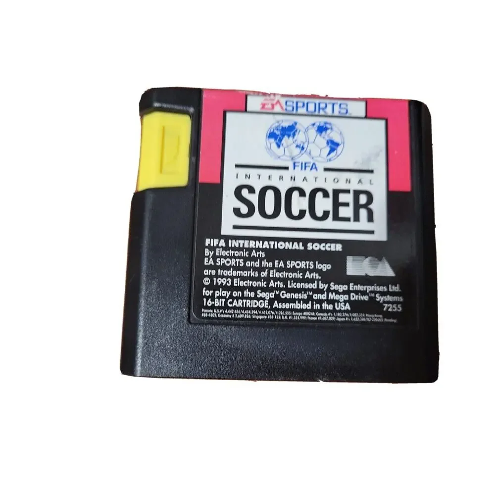 FIFA International Soccer UNTESTED Cartridge (Sega Genesis, 1993)